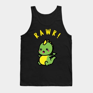 Rawr Baby Dino Tank Top